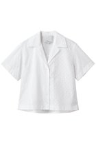 【スリーワン フィリップリム/3.1 Phillip Lim】のBROIDERIE ANGLAISE パッチワーク キャンプ シャツ 人気、トレンドファッション・服の通販 founy(ファニー) ファッション Fashion レディースファッション Fashion for Women トップス・カットソー Cut & Sew Tops シャツ・ブラウス・オフィスカジュアル Elegant Blouses & Button-Ups クール Cool, Chic ショート Short, Short Length スリーブ Sleeve, Long Sleeve / Short Sleeve テーラード Tailored, Tailored Fit バランス Balance, Style Balance パターン Pattern, Design Print パッチワーク Patchwork, Mixed Fabric ビーチ Beach, Seaside モチーフ Motif, Design Theme レース Lace, Lace Fabric 新作・新入荷 New Arrivals / New In thumbnail ホワイト|ID: prp329100004877280 ipo3291000000036381759