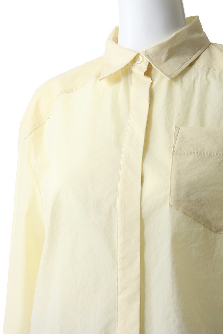 【スタニングルアー/STUNNING LURE】のタフタクロップドシャツ 人気、トレンドファッション・服の通販 founy(ファニー) 　ファッション　Fashion　レディースファッション　Fashion for Women　トップス・カットソー　Cut & Sew Tops　シャツ・ブラウス・オフィスカジュアル　Elegant Blouses & Button-Ups　クロップド　Cropped, Short Length　スリーブ　Sleeve, Long Sleeve / Short Sleeve　タフタ　Taffeta, Structured Fabric　ロング　Long, Long-Length　ワイド　Wide, Wide Fit　夏　Summer　新作・新入荷　New Arrivals / New In　春　Spring　S/S・春夏　SS, Spring/Summer, Warm Season　other-5|ID: prp329100004877281 ipo3291000000036381772