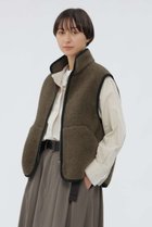【マーガレットハウエル/MARGARET HOWELL】のSOFT WOOL FLEECE BLOUSON 人気、トレンドファッション・服の通販 founy(ファニー) ファッション Fashion レディースファッション Fashion for Women アウター Coat / Outerwear Collection レディースジャケット・軽アウター Jackets ブルゾンジャケット・スポーティアウター Blouson Jackets カッティング Cutting Detail ジップ Zip, Zipper ジャケット Jacket, Outerwear スタンド Stand Collar, Upright Stand スーツ Suit, Formalwear パイピング Piping, Trim Design フロント Front, Front Design ベスト Vest, Waistcoat ポケット Pocket, Pocket Detail ミリタリー Military, Army Style ライナー Liner, Inner Layer 新作・新入荷 New Arrivals / New In thumbnail カーキ|ID: prp329100004877289 ipo3291000000036381834