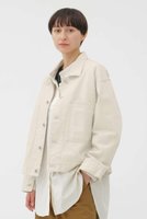 【マーガレットハウエル/MARGARET HOWELL】のCANTON NATURAL DENIM BLOUSON 人気、トレンドファッション・服の通販 founy(ファニー) ファッション Fashion レディースファッション Fashion for Women アウター Coat / Outerwear Collection レディースジャケット・軽アウター Jackets ブルゾンジャケット・スポーティアウター Blouson Jackets コンパクト Compact, Small Size ジャケット Jacket, Outerwear スマート Smart, Elegant デニム Denim, Jeans Material ブルゾン Blouson, Bomber Jacket ポケット Pocket, Pocket Detail ワイド Wide, Wide Fit エレガント 上品 Elegant 新作・新入荷 New Arrivals / New In |ID:prp329100004877290
