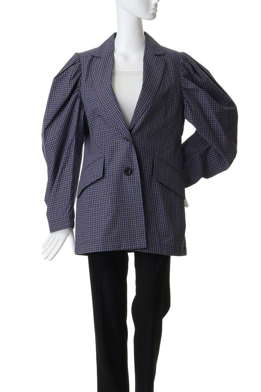 【ウーア/Uhr】のギャザー スリーブ シャツ ジャケット 人気、トレンドファッション・服の通販 founy(ファニー) 　ファッション　Fashion　レディースファッション　Fashion for Women　アウター　Coat / Outerwear Collection　レディースジャケット・軽アウター　Jackets　ギャザー　Gathered, Ruffled　ジャケット　Jacket, Outerwear　スリーブ　Sleeve, Long Sleeve / Short Sleeve　フェミニン　Feminine, Girly　夏　Summer　新作・新入荷　New Arrivals / New In　春　Spring　S/S・春夏　SS, Spring/Summer, Warm Season　other-2|ID: prp329100004877294 ipo3291000000036381878