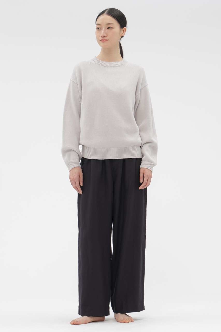 【マーガレットハウエル/MARGARET HOWELL】のHIGH TWIST COTTON LINEN KNITWEAR 人気、トレンドファッション・服の通販 founy(ファニー) 　ファッション　Fashion　レディースファッション　Fashion for Women　トップス・カットソー　Cut & Sew Tops　ニット　Knit Tops & Sweaters　カジュアルプルオーバー・ニットトップス　Pullovers & Knit Tops / Casual Pullovers　シンプル　Simple, Minimal　バランス　Balance, Style Balance　リネン　Linen, Linen Fabric　新作・新入荷　New Arrivals / New In　other-2|ID: prp329100004877296 ipo3291000000036381902