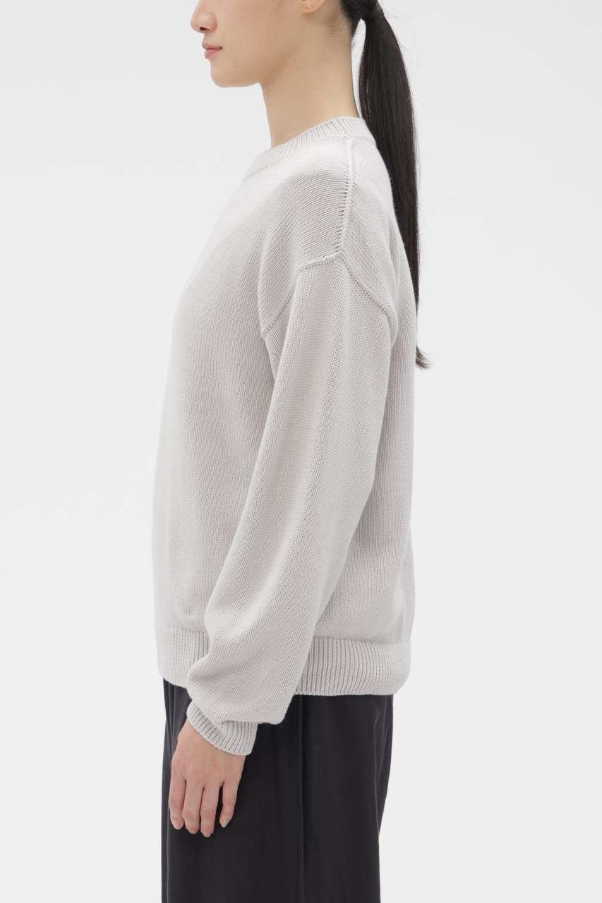 【マーガレットハウエル/MARGARET HOWELL】のHIGH TWIST COTTON LINEN KNITWEAR 人気、トレンドファッション・服の通販 founy(ファニー) 　ファッション　Fashion　レディースファッション　Fashion for Women　トップス・カットソー　Cut & Sew Tops　ニット　Knit Tops & Sweaters　カジュアルプルオーバー・ニットトップス　Pullovers & Knit Tops / Casual Pullovers　シンプル　Simple, Minimal　バランス　Balance, Style Balance　リネン　Linen, Linen Fabric　新作・新入荷　New Arrivals / New In　other-3|ID: prp329100004877296 ipo3291000000036381903