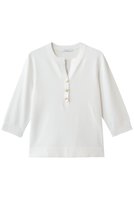 【アナイ/ANAYI】のRY/PEストレッチキーネックプルオーバー 人気、トレンドファッション・服の通販 founy(ファニー) ファッション Fashion レディースファッション Fashion for Women トップス・カットソー Cut & Sew Tops ニット Knit Tops & Sweaters カジュアルプルオーバー・ニットトップス Pullovers & Knit Tops / Casual Pullovers コンパクト Compact, Small Size ストレッチ Stretch, Stretchy Fabric デコルテ Décolleté, Neckline メタル Metal, Metal Parts エレガント 上品 Elegant 新作・新入荷 New Arrivals / New In |ID:prp329100004877302