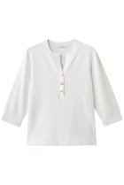 【アナイ/ANAYI】のRY/PEストレッチキーネックプルオーバー 人気、トレンドファッション・服の通販 founy(ファニー) ファッション Fashion レディースファッション Fashion for Women トップス・カットソー Cut & Sew Tops ニット Knit Tops & Sweaters カジュアルプルオーバー・ニットトップス Pullovers & Knit Tops / Casual Pullovers コンパクト Compact, Small Size ストレッチ Stretch, Stretchy Fabric デコルテ Décolleté, Neckline メタル Metal, Metal Parts エレガント 上品 Elegant 新作・新入荷 New Arrivals / New In thumbnail ホワイト|ID: prp329100004877302 ipo3291000000036381948