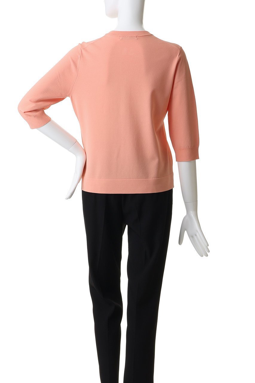 【アナイ/ANAYI】のRY/PEストレッチキーネックプルオーバー 人気、トレンドファッション・服の通販 founy(ファニー) 　ファッション　Fashion　レディースファッション　Fashion for Women　トップス・カットソー　Cut & Sew Tops　ニット　Knit Tops & Sweaters　カジュアルプルオーバー・ニットトップス　Pullovers & Knit Tops / Casual Pullovers　コンパクト　Compact, Small Size　ストレッチ　Stretch, Stretchy Fabric　デコルテ　Décolleté, Neckline　メタル　Metal, Metal Parts　エレガント 上品　Elegant　新作・新入荷　New Arrivals / New In　other-4|ID: prp329100004877302 ipo3291000000036381954