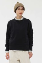 【マーガレットハウエル/MARGARET HOWELL】のLIGHT LOOPBACK COTTON TOP 人気、トレンドファッション・服の通販 founy(ファニー) ファッション Fashion レディースファッション Fashion for Women トップス・カットソー Cut & Sew Tops ニット Knit Tops & Sweaters カジュアルプルオーバー・ニットトップス Pullovers & Knit Tops / Casual Pullovers スウェット / スエット Sweatshirt, Sweatwear スペシャル Special, Limited Edition スリーブ Sleeve, Long Sleeve / Short Sleeve 新作・新入荷 New Arrivals / New In thumbnail ブラック|ID: prp329100004877304 ipo3291000000036381974