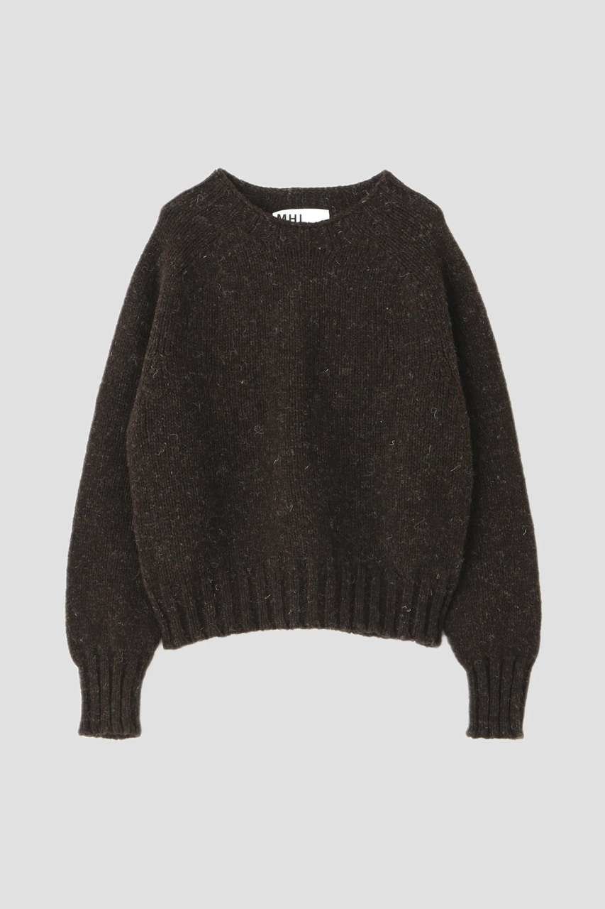 【マーガレットハウエル/MARGARET HOWELL】のRUSTIC WOOL KNITWEAR 人気、トレンドファッション・服の通販 founy(ファニー) 　ファッション　Fashion　レディースファッション　Fashion for Women　トップス・カットソー　Cut & Sew Tops　ニット　Knit Tops & Sweaters　カジュアルプルオーバー・ニットトップス　Pullovers & Knit Tops / Casual Pullovers　コンパクト　Compact, Small Size　バランス　Balance, Style Balance　ホールガーメント　WholeGarment, Seamless Knit　ボトム　Bottoms, Lower Wear　ワイド　Wide, Wide Fit　新作・新入荷　New Arrivals / New In　other-6|ID: prp329100004877307 ipo3291000000036382004