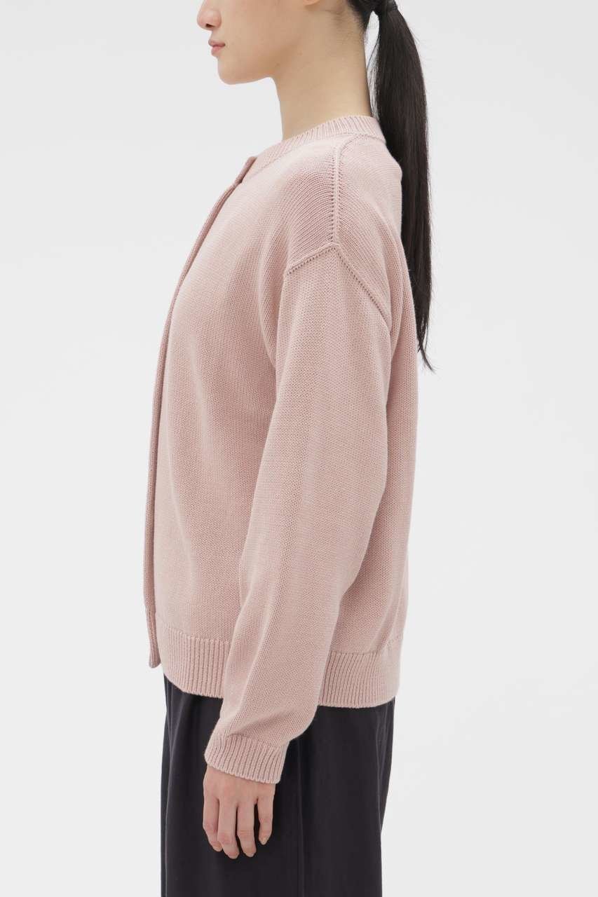 【マーガレットハウエル/MARGARET HOWELL】のHIGH TWIST COTTON LINEN KNITWEAR 人気、トレンドファッション・服の通販 founy(ファニー) 　ファッション　Fashion　レディースファッション　Fashion for Women　トップス・カットソー　Cut & Sew Tops　ニット　Knit Tops & Sweaters　カジュアルプルオーバー・ニットトップス　Pullovers & Knit Tops / Casual Pullovers　カーディガン　Cardigan, Knitwear　シンプル　Simple, Minimal　バランス　Balance, Style Balance　リネン　Linen, Linen Fabric　新作・新入荷　New Arrivals / New In　other-3|ID: prp329100004877308 ipo3291000000036382011