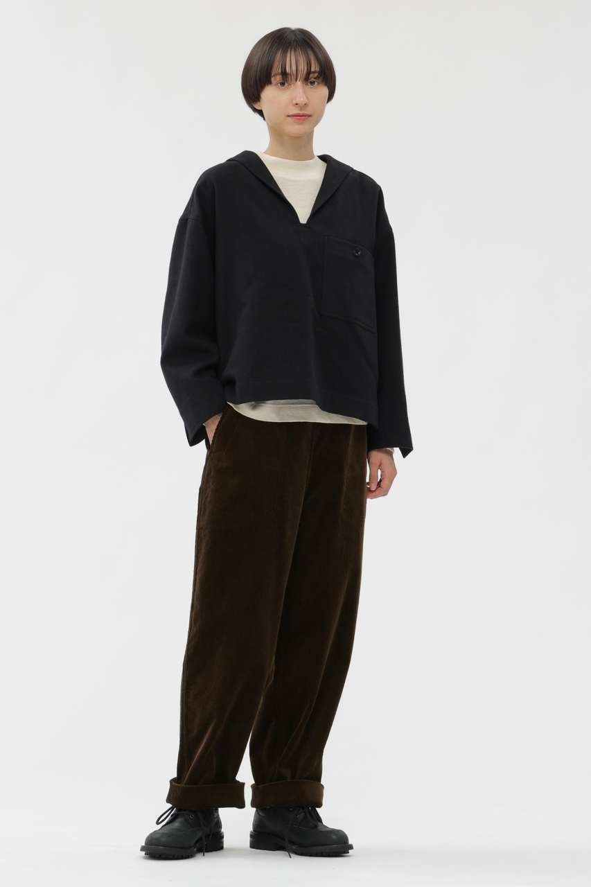 【マーガレットハウエル/MARGARET HOWELL】のHEAVY CORDUROY TROUSERS インテリア・キッズ・メンズ・レディースファッション・服の通販 founy(ファニー) 　ファッション　Fashion　レディースファッション　Fashion for Women　パンツ　Pants & Trousers　コーデュロイ　Corduroy, Cord Fabric　ジップ　Zip, Zipper　ダブル　Double, Double-Breasted　ドット　Polka Dot, Dot Pattern　ポケット　Pocket, Pocket Detail　メタル　Metal, Metal Parts　ヴィンテージ　Vintage Style　エレガント 上品　Elegant　新作・新入荷　New Arrivals / New In　ブラウン|ID: prp329100004877311 ipo3291000000036382030