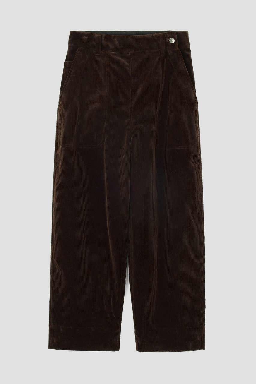 【マーガレットハウエル/MARGARET HOWELL】のHEAVY CORDUROY TROUSERS 大人の最旬トレンドファッション＆コーディネート founy(ファウニー) 　ファッション　Fashion　レディースファッション　Fashion for Women　パンツ　Pants & Trousers　コーデュロイ　Corduroy, Cord Fabric　ジップ　Zip, Zipper　ダブル　Double, Double-Breasted　ドット　Polka Dot, Dot Pattern　ポケット　Pocket, Pocket Detail　メタル　Metal, Metal Parts　ヴィンテージ　Vintage Style　エレガント 上品　Elegant　other-3|ID: prp329100004877311 ipo3291000000036744669