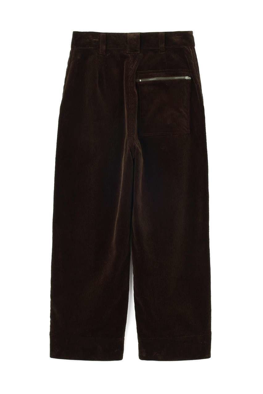 【マーガレットハウエル/MARGARET HOWELL】のHEAVY CORDUROY TROUSERS 大人の最旬トレンドファッション＆コーディネート founy(ファウニー) 　ファッション　Fashion　レディースファッション　Fashion for Women　パンツ　Pants & Trousers　コーデュロイ　Corduroy, Cord Fabric　ジップ　Zip, Zipper　ダブル　Double, Double-Breasted　ドット　Polka Dot, Dot Pattern　ポケット　Pocket, Pocket Detail　メタル　Metal, Metal Parts　ヴィンテージ　Vintage Style　エレガント 上品　Elegant　other-4|ID: prp329100004877311 ipo3291000000036744670