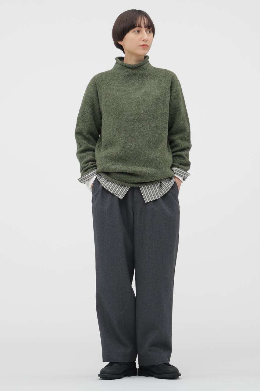 【マーガレットハウエル/MARGARET HOWELL】のWOOL COTTON DRILL TROUSERS インテリア・キッズ・メンズ・レディースファッション・服の通販 founy(ファニー) 　ファッション　Fashion　レディースファッション　Fashion for Women　パンツ　Pants & Trousers　ギャザー　Gathered, Ruffled　リラックス　Relax, Relaxed Fit　エレガント 上品　Elegant　夏　Summer　新作・新入荷　New Arrivals / New In　グレー|ID: prp329100004877312 ipo3291000000036382037