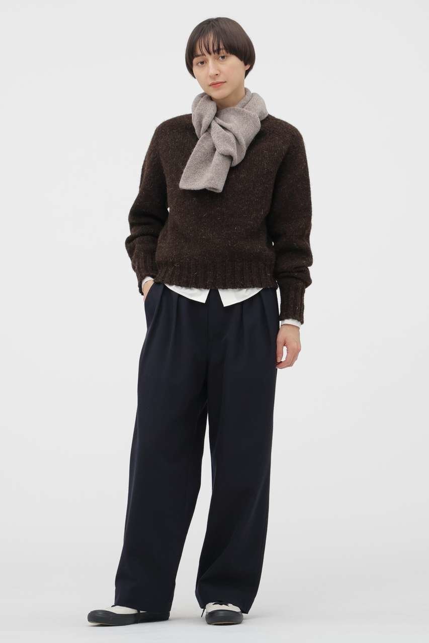 【マーガレットハウエル/MARGARET HOWELL】のWOOL COTTON DRILL TROUSERS 人気、トレンドファッション・服の通販 founy(ファニー) 　ファッション　Fashion　レディースファッション　Fashion for Women　パンツ　Pants & Trousers　ギャザー　Gathered, Ruffled　リラックス　Relax, Relaxed Fit　エレガント 上品　Elegant　夏　Summer　新作・新入荷　New Arrivals / New In　other-2|ID: prp329100004877312 ipo3291000000036382039