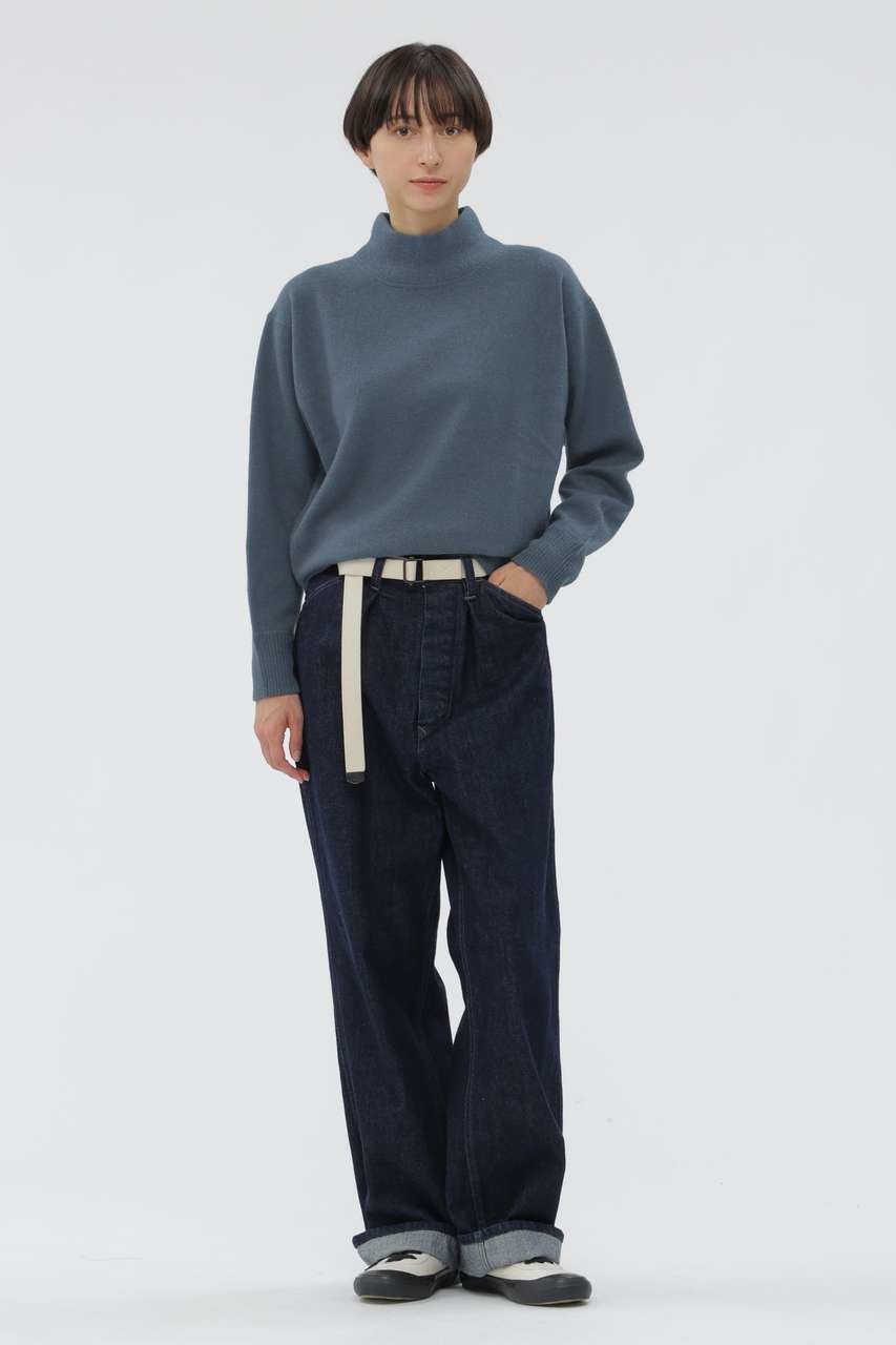 【マーガレットハウエル/MARGARET HOWELL】のCANTON DENIM TROUSERS インテリア・キッズ・メンズ・レディースファッション・服の通販 founy(ファニー) 　ファッション　Fashion　レディースファッション　Fashion for Women　パンツ　Pants & Trousers　デニムパンツ・ジーンズ・美脚デニム　Denim Jeans & Pants　テーパード　Tapered, Tapered Pants　デニム　Denim, Jeans Material　ポケット　Pocket, Pocket Detail　ミリタリー　Military, Army Style　ヴィンテージ　Vintage Style　新作・新入荷　New Arrivals / New In　ブルー|ID: prp329100004877314 ipo3291000000036382052