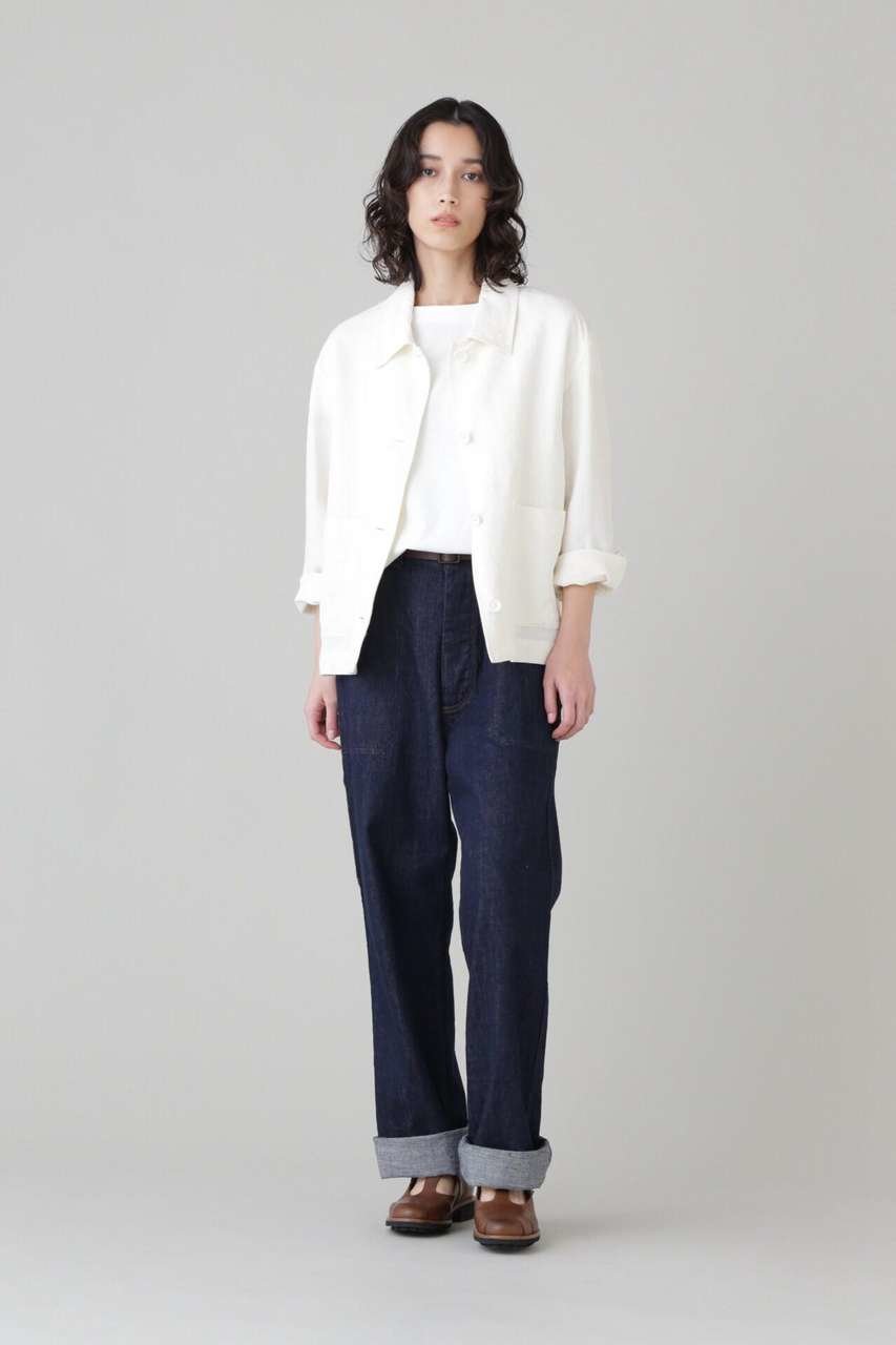 【マーガレットハウエル/MARGARET HOWELL】のCANTON LIGHT DENIM 人気、トレンドファッション・服の通販 founy(ファニー) 　ファッション　Fashion　レディースファッション　Fashion for Women　パンツ　Pants & Trousers　デニムパンツ・ジーンズ・美脚デニム　Denim Jeans & Pants　ジーンズ　Jeans, Denim Pants　デニム　Denim, Jeans Material　ネップ　Nepp, Slub Yarn　バランス　Balance, Style Balance　フィット　Fit, Slim Fit　ポケット　Pocket, Pocket Detail　モダン　Modern, Contemporary　ワーク　Workwear, Utility Style　新作・新入荷　New Arrivals / New In　other-5|ID: prp329100004877319 ipo3291000000036382097