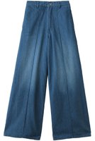 【デザイン ワークス/DESIGN WORKS】のセミワイドデニムパンツ 人気、トレンドファッション・服の通販 founy(ファニー) ファッション Fashion レディースファッション Fashion for Women パンツ Pants & Trousers デニムパンツ・ジーンズ・美脚デニム Denim Jeans & Pants デニム Denim, Jeans Material パターン Pattern, Design Print フィット Fit, Slim Fit フロント Front, Front Design 夏 Summer 新作・新入荷 New Arrivals / New In 春 Spring S/S・春夏 SS, Spring/Summer, Warm Season |ID:prp329100004877320