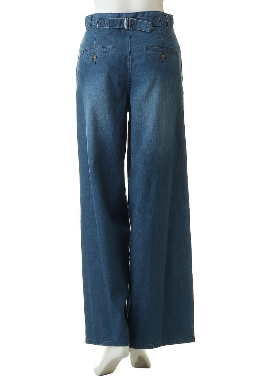 【デザイン ワークス/DESIGN WORKS】のセミワイドデニムパンツ 人気、トレンドファッション・服の通販 founy(ファニー) 　ファッション　Fashion　レディースファッション　Fashion for Women　パンツ　Pants & Trousers　デニムパンツ・ジーンズ・美脚デニム　Denim Jeans & Pants　デニム　Denim, Jeans Material　パターン　Pattern, Design Print　フィット　Fit, Slim Fit　フロント　Front, Front Design　夏　Summer　新作・新入荷　New Arrivals / New In　春　Spring　S/S・春夏　SS, Spring/Summer, Warm Season　other-4|ID: prp329100004877320 ipo3291000000036382105