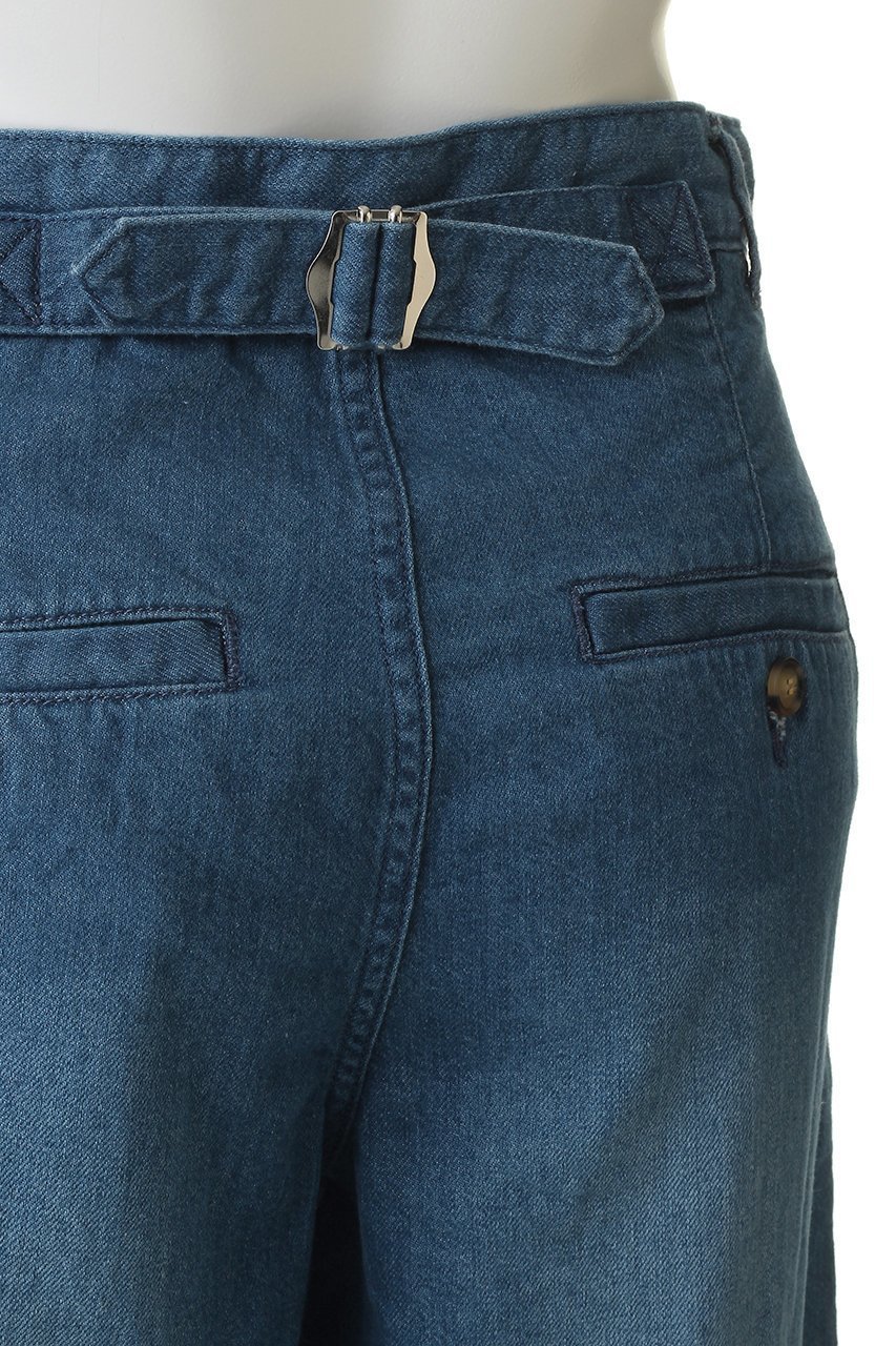 【デザイン ワークス/DESIGN WORKS】のセミワイドデニムパンツ 人気、トレンドファッション・服の通販 founy(ファニー) 　ファッション　Fashion　レディースファッション　Fashion for Women　パンツ　Pants & Trousers　デニムパンツ・ジーンズ・美脚デニム　Denim Jeans & Pants　デニム　Denim, Jeans Material　パターン　Pattern, Design Print　フィット　Fit, Slim Fit　フロント　Front, Front Design　夏　Summer　新作・新入荷　New Arrivals / New In　春　Spring　S/S・春夏　SS, Spring/Summer, Warm Season　other-5|ID: prp329100004877320 ipo3291000000036382106