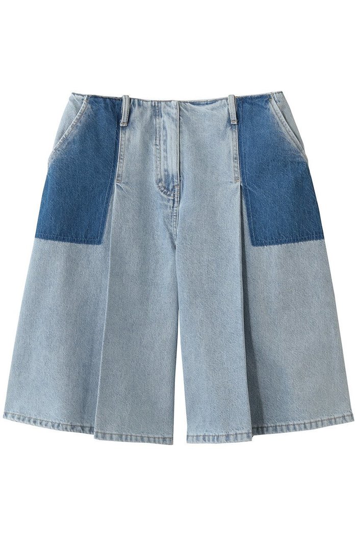 【スリーワン フィリップリム/3.1 Phillip Lim】のゴースト パッチ ライトウェイト デニム バミューダ ショーツ インテリア・キッズ・メンズ・レディースファッション・服の通販 founy(ファニー) https://founy.com/ ファッション Fashion レディースファッション Fashion for Women パンツ Pants & Trousers ショートパンツ・ハーフパンツ High-Waisted & Relaxed Shorts ウォッシュ Washed Finish クラシック Classic, Timeless Style ショーツ Shorts, Short Pants ショート Short, Short Length デニム Denim, Jeans Material パッチ Patch, Appliqué フレア Flare, Flared ポケット Pocket, Pocket Detail モダン Modern, Contemporary 新作・新入荷 New Arrivals / New In 軽量 Lightweight, Ultra Light |ID: prp329100004877326 ipo3291000000036382147