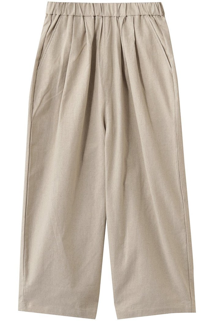 【ミディウミ/MidiUmi】のC/L wide easy PT パンツ インテリア・キッズ・メンズ・レディースファッション・服の通販 founy(ファニー) https://founy.com/ ファッション Fashion レディースファッション Fashion for Women パンツ Pants & Trousers おすすめ Recommended / Our Picks ギャザー Gathered, Ruffled コンパクト Compact, Small Size マニッシュ Mannish, Boyish リネン Linen, Linen Fabric エレガント 上品 Elegant 新作・新入荷 New Arrivals / New In |ID: prp329100004877334 ipo3291000000036382206