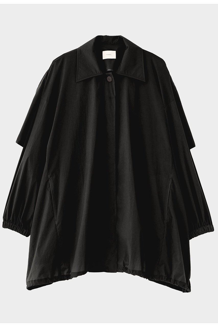 【ル フィル/LE PHIL】のドライナイロンジャケット インテリア・キッズ・メンズ・レディースファッション・服の通販 founy(ファニー) 　ファッション　Fashion　レディースファッション　Fashion for Women　アウター　Coat / Outerwear Collection　レディースジャケット・軽アウター　Jackets　コンパクト　Compact, Small Size　シンプル　Simple, Minimal　ジャケット　Jacket, Outerwear　スタンダード　Standard, Basic　ストレッチ　Stretch, Stretchy Fabric　タフタ　Taffeta, Structured Fabric　ドローコード　Drawcord, Drawstring Cord　バランス　Balance, Style Balance　フロント　Front, Front Design　ブルゾン　Blouson, Bomber Jacket　ヨーク　Yoke, Yoke Design　新作・新入荷　New Arrivals / New In　ブラック|ID: prp329100004877389 ipo3291000000036382510