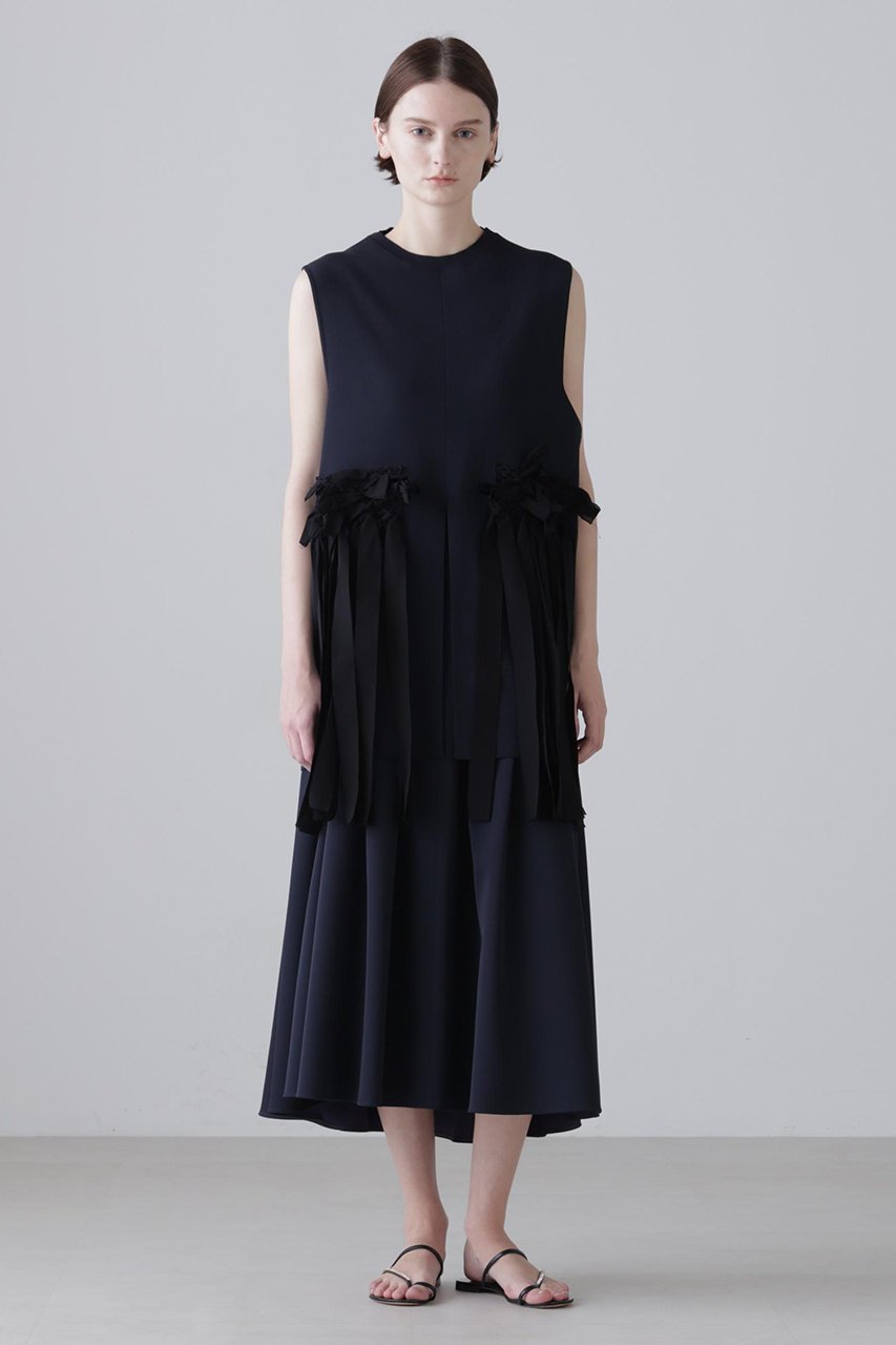 【アドーア/ADORE】のクラフトニット 人気、トレンドファッション・服の通販 founy(ファニー) 　ファッション　Fashion　レディースファッション　Fashion for Women　トップス・カットソー　Cut & Sew Tops　ニット　Knit Tops & Sweaters　カジュアルプルオーバー・ニットトップス　Pullovers & Knit Tops / Casual Pullovers　シンプル　Simple, Minimal　スタンダード　Standard, Basic　ノースリーブ　Sleeveless, No-Sleeve　バランス　Balance, Style Balance　フロント　Front, Front Design　モチーフ　Motif, Design Theme　リボン　Ribbon, Bow　再入荷　Restock / Back in Stock　other-3|ID: prp329100004877391 ipo3291000000036382529