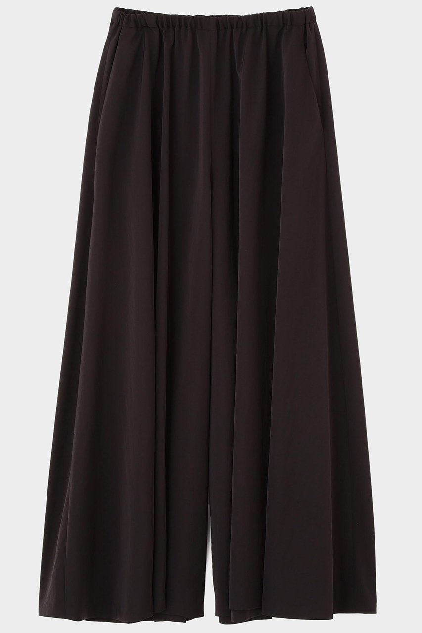 【ル フィル/LE PHIL】のライトサテンギャザーワイドパンツ インテリア・キッズ・メンズ・レディースファッション・服の通販 founy(ファニー) 　ファッション　Fashion　レディースファッション　Fashion for Women　パンツ　Pants & Trousers　エレガント 上品　Elegant　ギャザー　Gathered, Ruffled　ジャケット　Jacket, Outerwear　スタンダード　Standard, Basic　ドレープ　Drape, Draping Fabric　バランス　Balance, Style Balance　フィット　Fit, Slim Fit　フェミニン　Feminine, Girly　ワイド　Wide, Wide Fit　新作・新入荷　New Arrivals / New In　ブラック|ID: prp329100004877394 ipo3291000000036382556