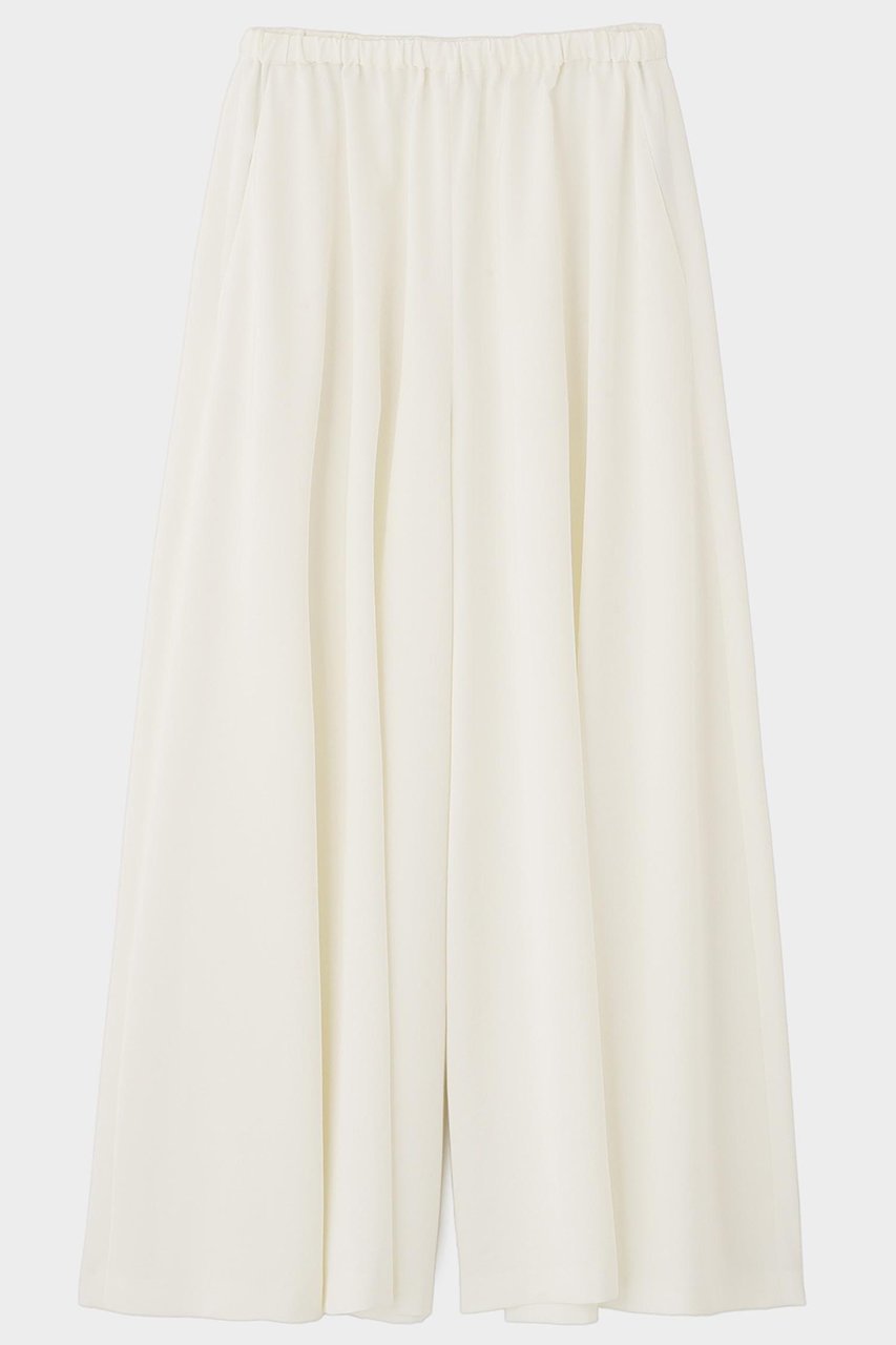 【ル フィル/LE PHIL】のライトサテンギャザーワイドパンツ インテリア・キッズ・メンズ・レディースファッション・服の通販 founy(ファニー) 　ファッション　Fashion　レディースファッション　Fashion for Women　パンツ　Pants & Trousers　エレガント 上品　Elegant　ギャザー　Gathered, Ruffled　ジャケット　Jacket, Outerwear　スタンダード　Standard, Basic　ドレープ　Drape, Draping Fabric　バランス　Balance, Style Balance　フィット　Fit, Slim Fit　フェミニン　Feminine, Girly　ワイド　Wide, Wide Fit　新作・新入荷　New Arrivals / New In　ホワイト|ID: prp329100004877394 ipo3291000000036382557