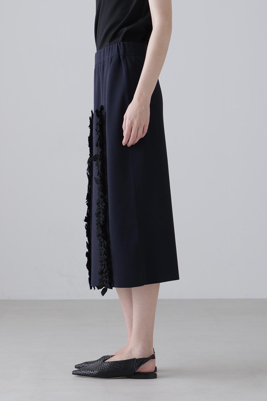 【アドーア/ADORE】のクラフトニットスカート 人気、トレンドファッション・服の通販 founy(ファニー) 　ファッション　Fashion　レディースファッション　Fashion for Women　スカート　Skirts　ロングスカート　Long Skirts / Maxi & Midi Skirts　シンプル　Simple, Minimal　フロント　Front, Front Design　リボン　Ribbon, Bow　ロング　Long, Long-Length　新作・新入荷　New Arrivals / New In　other-4|ID: prp329100004877396 ipo3291000000036382578