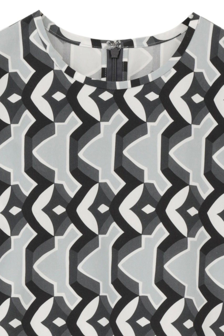 【マルティニーク/martinique】の【l heritage martinique】アールデコ・タイルサマードレス 人気、トレンドファッション・服の通販 founy(ファニー) 　ファッション　Fashion　レディースファッション　Fashion for Women　ワンピース　Dresses　フォーマル・パーティードレス・結婚式用ドレス　Elegant & Casual Dresses　チュニック　Tunic Tops & Dresses　おすすめ　Recommended / Our Picks　カーディガン　Cardigan, Knitwear　サマー　Summer, Summer Style　タイプライター　Typewriter Fabric, Crisp Cotton　チュニック　Tunic, Long Top　ドレス　Dress, One-Piece　バランス　Balance, Style Balance　フランス　France, French　モダン　Modern, Contemporary　モチーフ　Motif, Design Theme　ロング　Long, Long-Length　夏　Summer　新作・新入荷　New Arrivals / New In　other-3|ID: prp329100004877663 ipo3291000000036385695