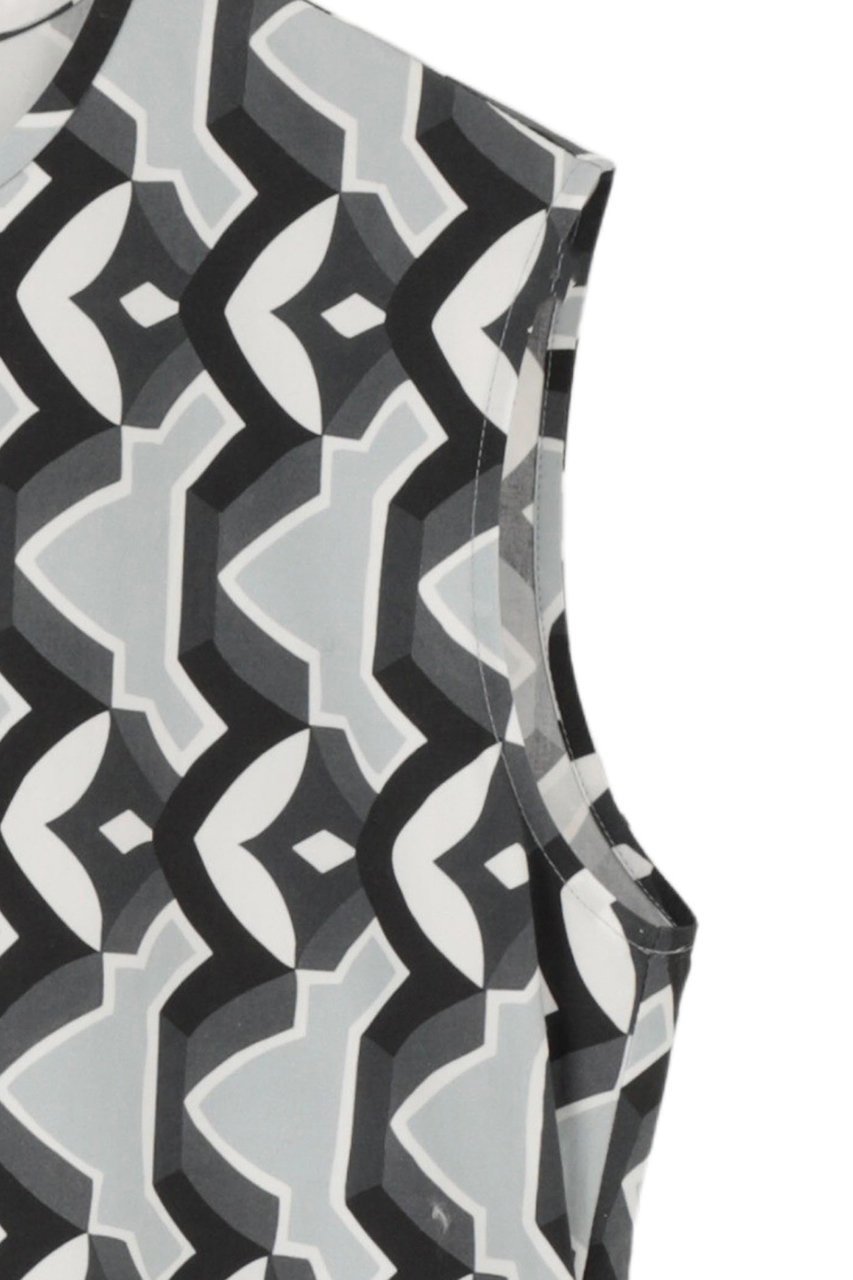 【マルティニーク/martinique】の【l heritage martinique】アールデコ・タイルサマードレス 人気、トレンドファッション・服の通販 founy(ファニー) 　ファッション　Fashion　レディースファッション　Fashion for Women　ワンピース　Dresses　フォーマル・パーティードレス・結婚式用ドレス　Elegant & Casual Dresses　チュニック　Tunic Tops & Dresses　おすすめ　Recommended / Our Picks　カーディガン　Cardigan, Knitwear　サマー　Summer, Summer Style　タイプライター　Typewriter Fabric, Crisp Cotton　チュニック　Tunic, Long Top　ドレス　Dress, One-Piece　バランス　Balance, Style Balance　フランス　France, French　モダン　Modern, Contemporary　モチーフ　Motif, Design Theme　ロング　Long, Long-Length　夏　Summer　新作・新入荷　New Arrivals / New In　other-5|ID: prp329100004877663 ipo3291000000036385697