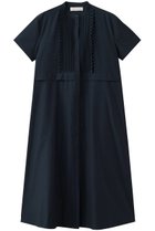 【マリリンムーン/MARILYN MOON】のタックフリルフレアハーフスリーブシャツワンピース 人気、トレンドファッション・服の通販 founy(ファニー) ファッション Fashion レディースファッション Fashion for Women ワンピース Dresses シャツワンピース / 1枚で着映えコーデ Shirt Dresses チュニック Tunic Tops & Dresses おすすめ Recommended / Our Picks チュニック Tunic, Long Top フリル Frill, Ruffle フレア Flare, Flared ロング Long, Long-Length 新作・新入荷 New Arrivals / New In thumbnail ネイビー|ID: prp329100004877665 ipo3291000000036385705