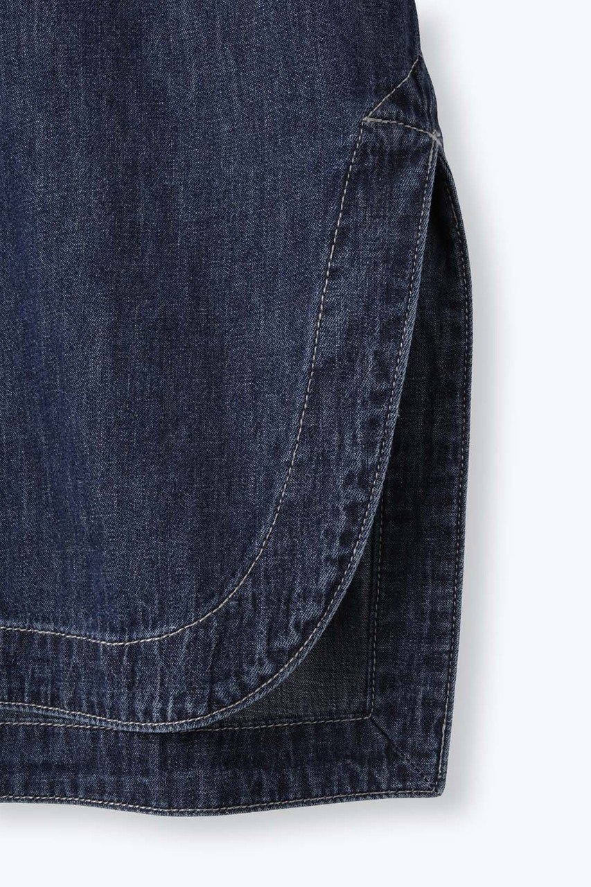 【レリル/lelill】のバックオープン ワークオーバーシャツ 人気、トレンドファッション・服の通販 founy(ファニー) 　ファッション　Fashion　レディースファッション　Fashion for Women　トップス・カットソー　Cut & Sew Tops　シャツ・ブラウス・オフィスカジュアル　Elegant Blouses & Button-Ups　バッグ　Bags　スリーブ　Sleeve, Long Sleeve / Short Sleeve　デニム　Denim, Jeans Material　ロング　Long, Long-Length　ワーク　Workwear, Utility Style　夏　Summer　新作・新入荷　New Arrivals / New In　春　Spring　S/S・春夏　SS, Spring/Summer, Warm Season　other-6|ID: prp329100004877667 ipo3291000000036385723