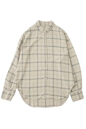 【ザ ストア バイ シー/THE STORE by C】 【REMI RELIEF】【別注】レーヨンツイルチェックシャツ2人気、トレンドファッション・服の通販 founy(ファニー) ファッション Fashion レディースファッション Fashion for Women トップス・カットソー Cut & Sew Tops シャツ・ブラウス・オフィスカジュアル Elegant Blouses & Button-Ups ウォッシュ Washed Finish カフス Cuff Design スリット Slit, Slit Detail スリーブ Sleeve, Long Sleeve / Short Sleeve チェック Check, Plaid, Tartan ドット Polka Dot, Dot Pattern ポケット Pocket, Pocket Detail ロング Long, Long-Length エレガント 上品 Elegant 別注 Limited Edition, Custom Order 新作・新入荷 New Arrivals / New In |ID:prp329100004877677