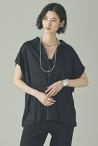 【カレンソロジー/Curensology】のシアーリネンポロプルオーバー 人気、トレンドファッション・服の通販 founy(ファニー) ファッション Fashion レディースファッション Fashion for Women トップス・カットソー Cut & Sew Tops シャツ・ブラウス・オフィスカジュアル Elegant Blouses & Button-Ups ポロシャツ・きれいめカジュアル Smart-Casual Polo Tops カジュアルプルオーバー・ニットトップス Pullovers & Knit Tops / Casual Pullovers インナー Innerwear カットソー Cut and Sewn Top サテン Satin, Glossy Fabric タンク Tank Top, Sleeveless Top ノースリーブ Sleeveless, No-Sleeve バランス Balance, Style Balance ポロシャツ Polo Shirt, Collared Tee リネン Linen, Linen Fabric ワイド Wide, Wide Fit おすすめ Recommended / Our Picks 新作・新入荷 New Arrivals / New In thumbnail ブラック|ID: prp329100004877679 ipo3291000000036385950