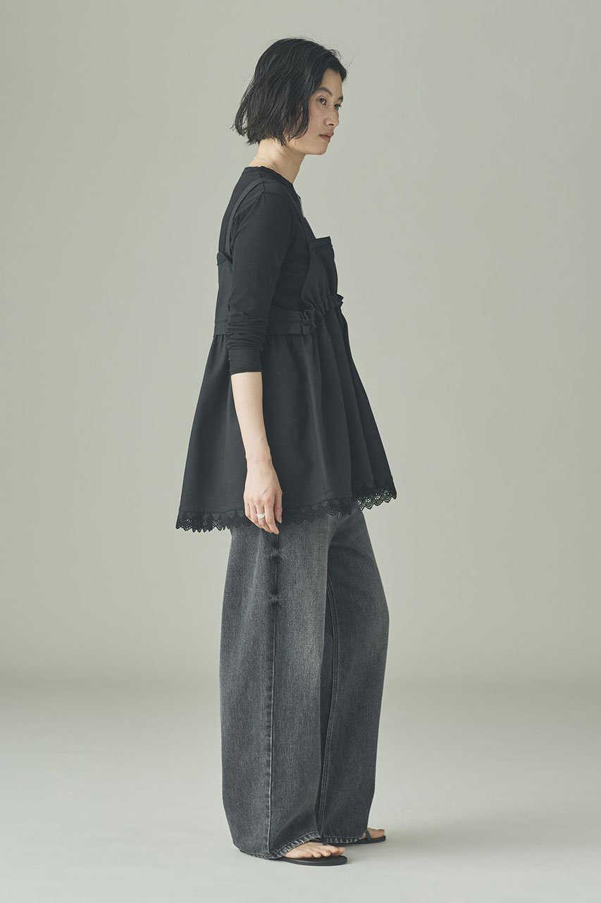 【カレンソロジー/Curensology】のワッフルキャミブラウス 人気、トレンドファッション・服の通販 founy(ファニー) 　ファッション　Fashion　レディースファッション　Fashion for Women　トップス・カットソー　Cut & Sew Tops　キャミソール&ノースリーブ　Camisoles & Sleeveless Tops　シャツ・ブラウス・オフィスカジュアル　Elegant Blouses & Button-Ups　インナー　Innerwear　ギャザー　Gathered, Ruffled　ノースリーブ　Sleeveless, No-Sleeve　フロント　Front, Front Design　ベスト　Vest, Waistcoat　レース　Lace, Lace Fabric　ロング　Long, Long-Length　ワッフル　Waffle, Waffle Knit　おすすめ　Recommended / Our Picks　新作・新入荷　New Arrivals / New In　other-6|ID: prp329100004877680 ipo3291000000036385962