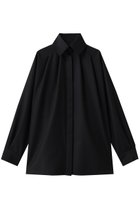 【リムアーク/RIM.ARK】のHigh collar classic blouse/ブラウス 人気、トレンドファッション・服の通販 founy(ファニー) ファッション Fashion レディースファッション Fashion for Women トップス・カットソー Cut & Sew Tops シャツ・ブラウス・オフィスカジュアル Elegant Blouses & Button-Ups クラシカル Classical, Vintage-Inspired クラシック Classic, Timeless Style シンプル Simple, Minimal スラックス Slacks, Dress Pants スリーブ Sleeve, Long Sleeve / Short Sleeve ハイネック High Neck, Mock Neck フォルム Silhouette, Form ロング Long, Long-Length thumbnail ブラック|ID: prp329100004877685 ipo3291000000036385992