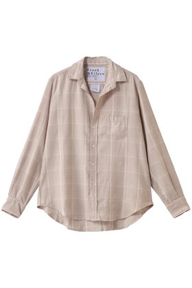 【フランク&アイリーン/Frank&Eileen】のEILEEN イタリアンコットン ナチュラルチェック シャツ 人気、トレンドファッション・服の通販 founy(ファニー) ファッション Fashion レディースファッション Fashion for Women トップス・カットソー Cut & Sew Tops シャツ・ブラウス・オフィスカジュアル Elegant Blouses & Button-Ups スリーブ Sleeve, Long Sleeve / Short Sleeve チェック Check, Plaid, Tartan ボトム Bottoms, Lower Wear ロング Long, Long-Length |ID:prp329100004877714