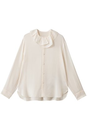 【マルティニーク/martinique】 アシンメトリーカラーブラウス人気、トレンドファッション・服の通販 founy(ファニー) ファッション Fashion レディースファッション Fashion for Women トップス・カットソー Cut & Sew Tops シャツ・ブラウス・オフィスカジュアル Elegant Blouses & Button-Ups スリーブ Sleeve, Long Sleeve / Short Sleeve フリル Frill, Ruffle ロング Long, Long-Length |ID:prp329100004877758