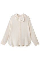 【マルティニーク/martinique】のアシンメトリーカラーブラウス 人気、トレンドファッション・服の通販 founy(ファニー) ファッション Fashion レディースファッション Fashion for Women トップス・カットソー Cut & Sew Tops シャツ・ブラウス・オフィスカジュアル Elegant Blouses & Button-Ups スリーブ Sleeve, Long Sleeve / Short Sleeve フリル Frill, Ruffle ロング Long, Long-Length thumbnail オフホワイト|ID: prp329100004877758 ipo3291000000036386612