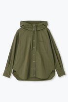 【レリル/lelill】のTHE HOODIE SHIRTS / フーディーシャツ カーキ|ID: prp329100004877780 ipo3291000000036386959
