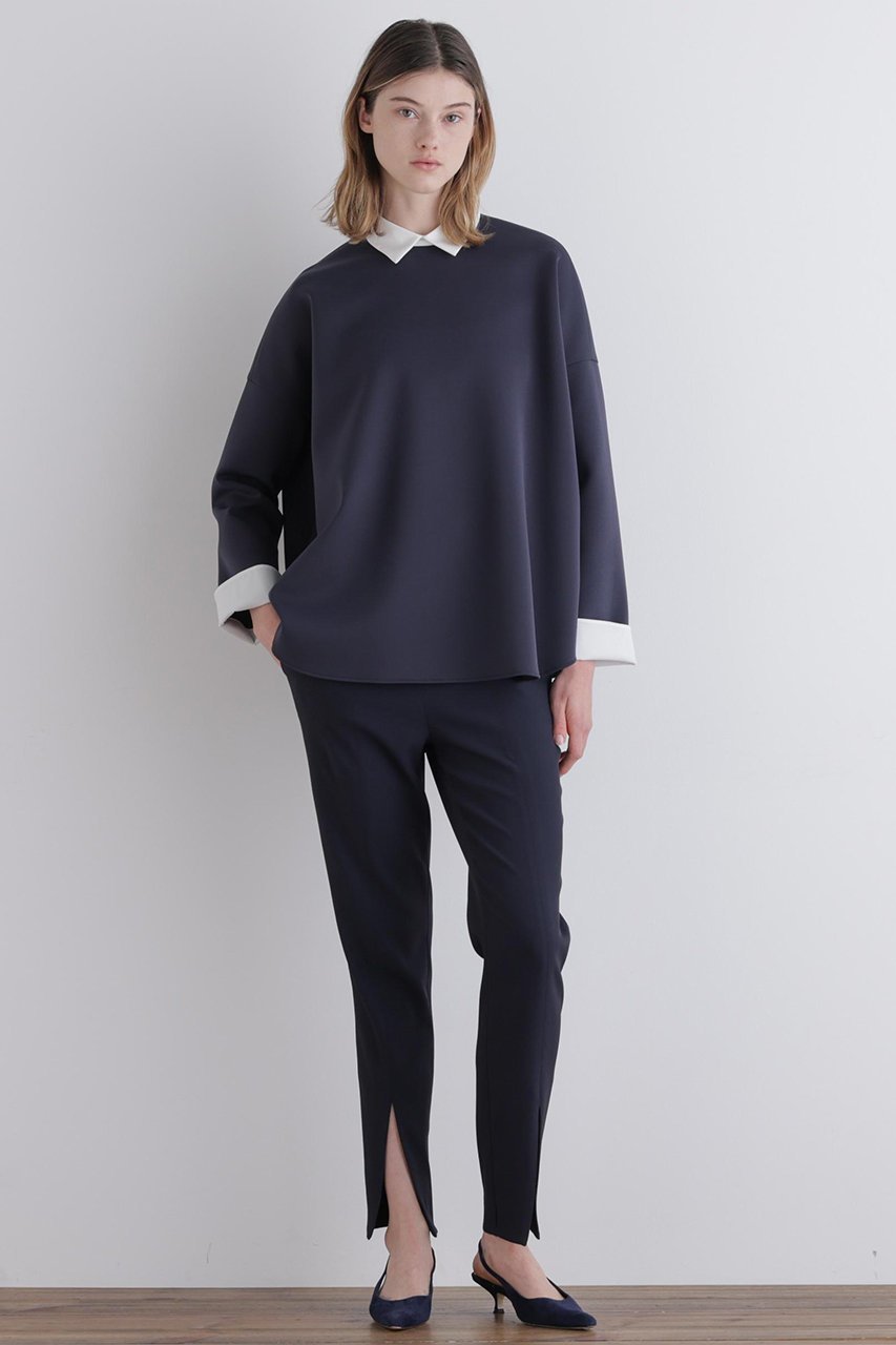 【ル フィル/LE PHIL】のスキューバーダンボールブラウス 人気、トレンドファッション・服の通販 founy(ファニー) 　ファッション　Fashion　レディースファッション　Fashion for Women　トップス・カットソー　Cut & Sew Tops　シャツ・ブラウス・オフィスカジュアル　Elegant Blouses & Button-Ups　カフス　Cuff Design　サークル　Circle, Round Design　スリーブ　Sleeve, Long Sleeve / Short Sleeve　ドレープ　Drape, Draping Fabric　パターン　Pattern, Design Print　フォルム　Silhouette, Form　ロング　Long, Long-Length　エレガント 上品　Elegant　other-3|ID: prp329100004877783 ipo3291000000036386988