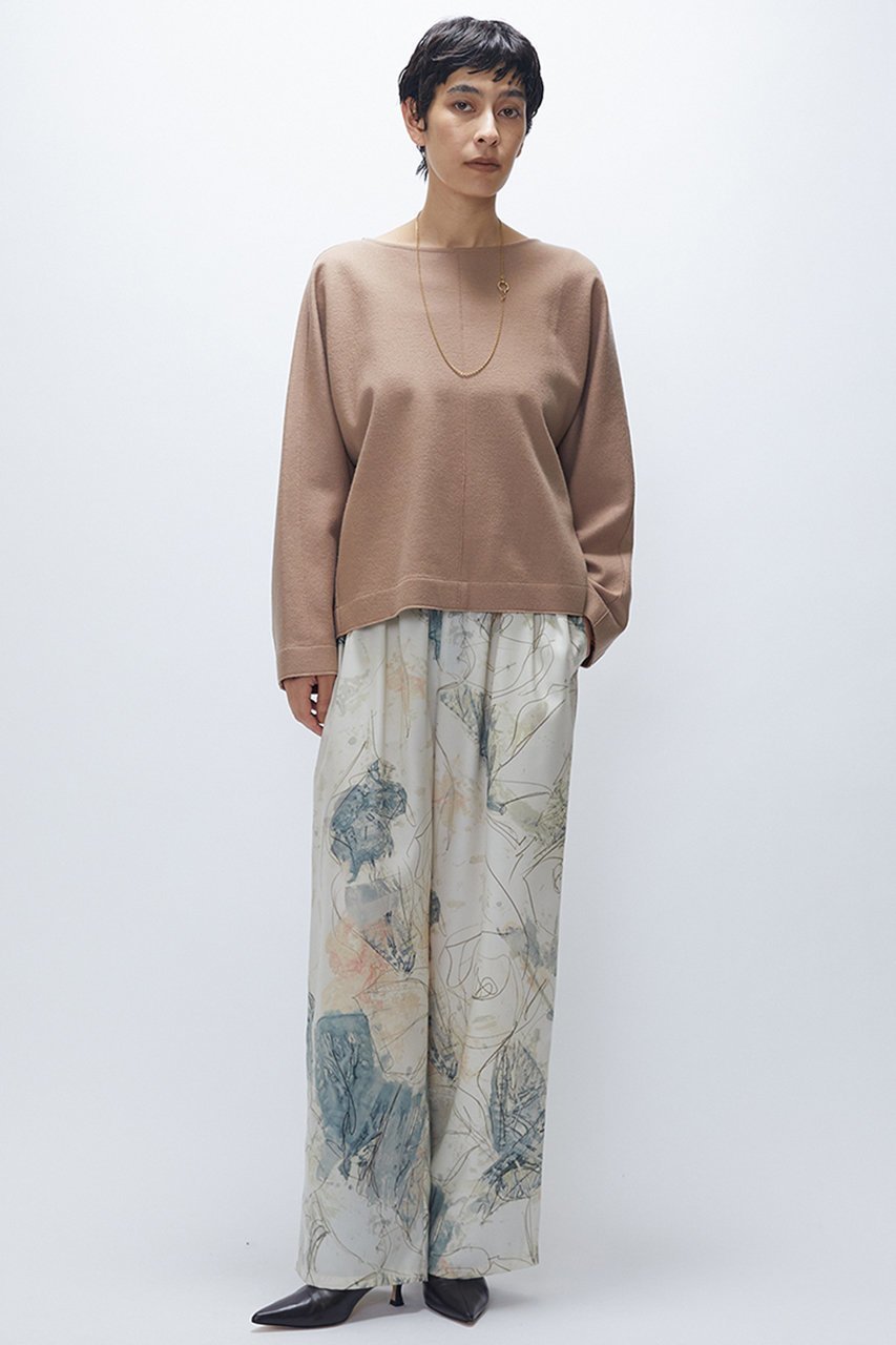 【プルミエ アロンディスモン/1er Arrondissement】のウールスムースドルマントップス 人気、トレンドファッション・服の通販 founy(ファニー) ファッション Fashion レディースファッション Fashion for Women トップス・カットソー Cut & Sew Tops シャツ・ブラウス・オフィスカジュアル Elegant Blouses & Button-Ups おすすめ Recommended / Our Picks なめらか Smooth, Silky Texture スリーブ Sleeve, Long Sleeve / Short Sleeve セットアップ Set-Up, Coordinated Outfit ルーズ Loose, Oversized ロング Long, Long-Length エレガント 上品 Elegant other-3|ID: prp329100004877791 ipo3291000000036387075