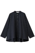 【ミディウミ/MidiUmi】のdots shirt シャツ 人気、トレンドファッション・服の通販 founy(ファニー) ファッション Fashion レディースファッション Fashion for Women トップス・カットソー Cut & Sew Tops シャツ・ブラウス・オフィスカジュアル Elegant Blouses & Button-Ups スリーブ Sleeve, Long Sleeve / Short Sleeve ドット Polka Dot, Dot Pattern マニッシュ Mannish, Boyish ロング Long, Long-Length ワイド Wide, Wide Fit エレガント 上品 Elegant thumbnail navy|ID: prp329100004877805 ipo3291000000036387204