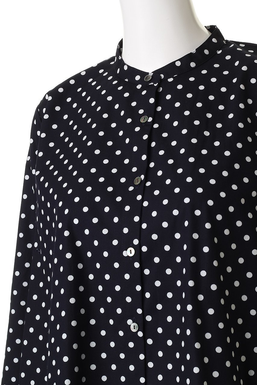 【ミディウミ/MidiUmi】のdots shirt シャツ 人気、トレンドファッション・服の通販 founy(ファニー) 　ファッション　Fashion　レディースファッション　Fashion for Women　トップス・カットソー　Cut & Sew Tops　シャツ・ブラウス・オフィスカジュアル　Elegant Blouses & Button-Ups　スリーブ　Sleeve, Long Sleeve / Short Sleeve　ドット　Polka Dot, Dot Pattern　マニッシュ　Mannish, Boyish　ロング　Long, Long-Length　ワイド　Wide, Wide Fit　エレガント 上品　Elegant　other-5|ID: prp329100004877805 ipo3291000000036387209