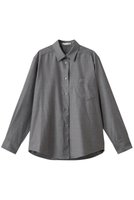 【ザ ロウ/THE ROW】のPINO SHIRT 人気、トレンドファッション・服の通販 founy(ファニー) ファッション Fashion レディースファッション Fashion for Women トップス・カットソー Cut & Sew Tops シャツ・ブラウス・オフィスカジュアル Elegant Blouses & Button-Ups シンプル Simple, Minimal スリーブ Sleeve, Long Sleeve / Short Sleeve パッチ Patch, Appliqué フロント Front, Front Design ポケット Pocket, Pocket Detail ロング Long, Long-Length |ID:prp329100004877818