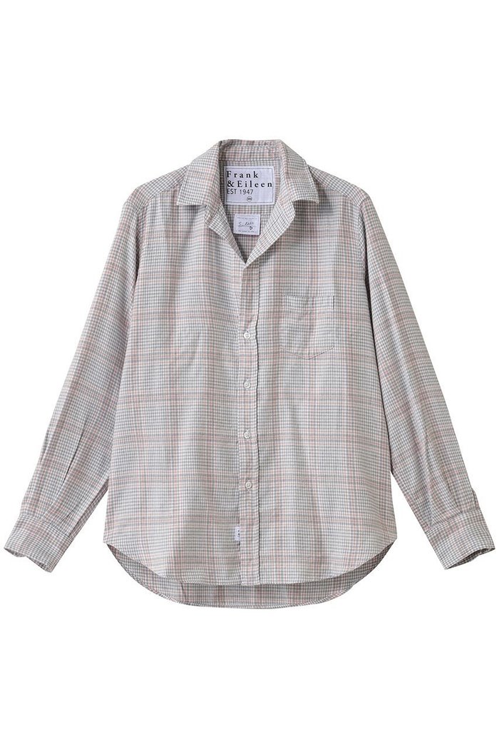 【フランク&アイリーン/Frank&Eileen】のEILEEN イタリアンコットン グレー ギンガムチェック シャツ インテリア・キッズ・メンズ・レディースファッション・服の通販 founy(ファニー) https://founy.com/ ファッション Fashion レディースファッション Fashion for Women トップス・カットソー Cut & Sew Tops シャツ・ブラウス・オフィスカジュアル Elegant Blouses & Button-Ups ギンガム Gingham, Gingham Fabric スリーブ Sleeve, Long Sleeve / Short Sleeve チェック Check, Plaid, Tartan ロング Long, Long-Length エレガント 上品 Elegant |ID: prp329100004877823 ipo3291000000036387360