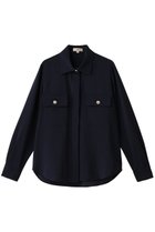 【エムダブリュー/MW】のトリアセテート(D)ドライタッチボイル ブラウス 人気、トレンドファッション・服の通販 founy(ファニー) ファッション Fashion レディースファッション Fashion for Women トップス・カットソー Cut & Sew Tops シャツ・ブラウス・オフィスカジュアル Elegant Blouses & Button-Ups スリーブ Sleeve, Long Sleeve / Short Sleeve ビジネス 仕事 通勤 Business / Work / Commuting リュクス Luxury, Elegant, High-End, Chic ロング Long, Long-Length エレガント 上品 Elegant 羽織 Haori, Light Jacket thumbnail ダークネイビー|ID: prp329100004877830 ipo3291000000036387433