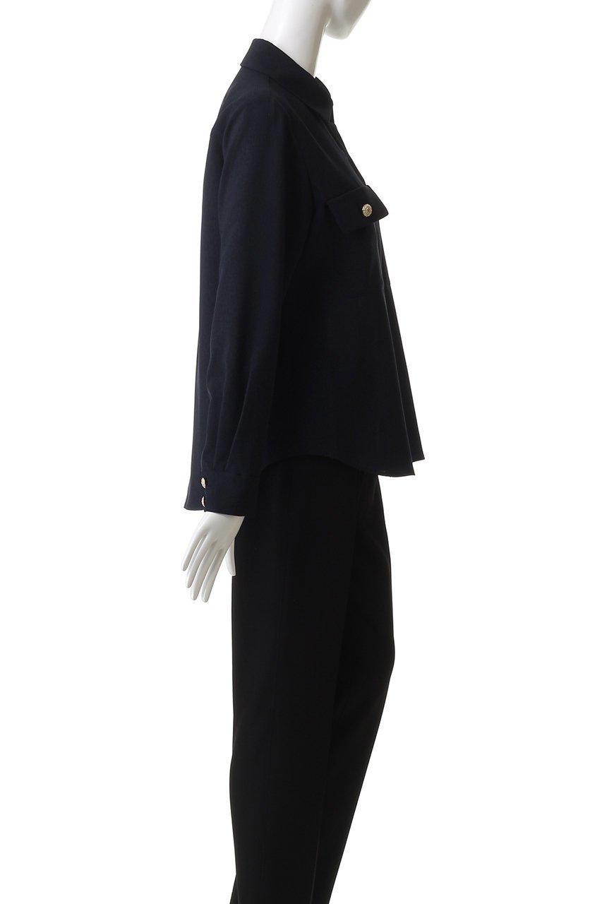 【エムダブリュー/MW】のトリアセテート(D)ドライタッチボイル ブラウス 人気、トレンドファッション・服の通販 founy(ファニー) 　ファッション　Fashion　レディースファッション　Fashion for Women　トップス・カットソー　Cut & Sew Tops　シャツ・ブラウス・オフィスカジュアル　Elegant Blouses & Button-Ups　スリーブ　Sleeve, Long Sleeve / Short Sleeve　ビジネス 仕事 通勤　Business / Work / Commuting　リュクス　Luxury, Elegant, High-End, Chic　ロング　Long, Long-Length　エレガント 上品　Elegant　羽織　Haori, Light Jacket　other-3|ID: prp329100004877830 ipo3291000000036387435